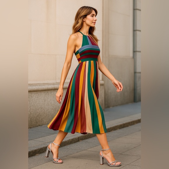 Pelle Moda Silver Metallic Suede Platform Heeled Sandals – Size 6.5 NWB - Picture 2 of 11